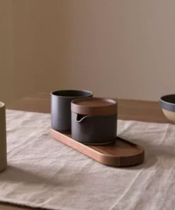 Hasami Porcelain Rectangular Wooden Tray