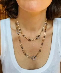 Jessica McCormack Fashion Jewellery Gem Clip Diamond Long Necklace 5 Jessica McCormack Fashion Jewellery Gem Clip Diamond Long Necklace