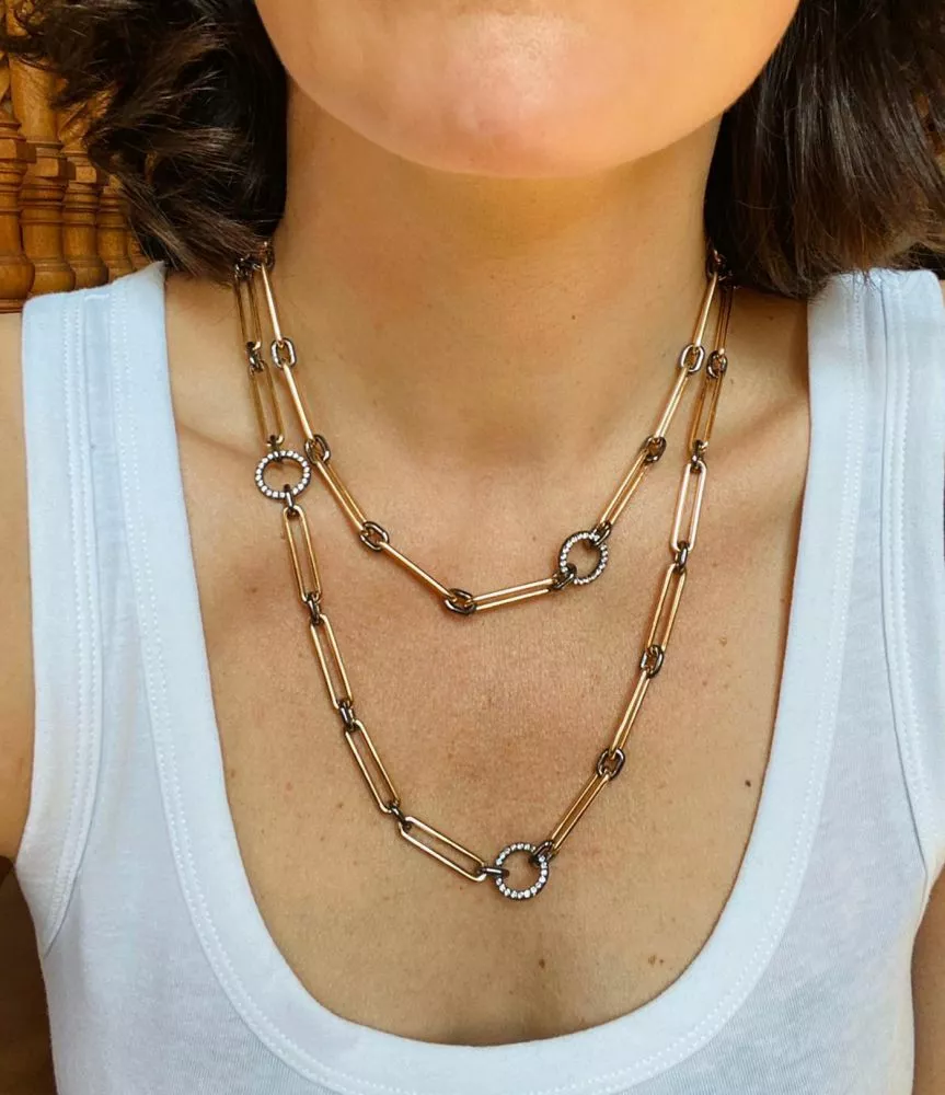 Jessica McCormack Fashion Jewellery Gem Clip Diamond Long Necklace 3 Jessica McCormack Fashion Jewellery Gem Clip Diamond Long Necklace