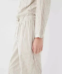 Tekla Poplin Sleep Pants - Hopper Stripes