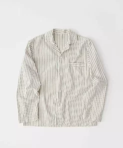 Tekla Fashion Jewellery Poplin Sleep Shirt - Hopper Stripes 5 Tekla Fashion Jewellery Poplin Sleep Shirt - Hopper Stripes