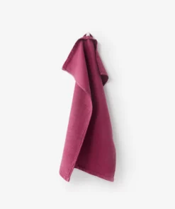 Tekla Home Living Kitchen Towel In Claret
