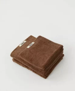 Tekla Home Living Organic Cotton Towels - Kodiak Brown 7 Tekla Home Living Organic Cotton Towels - Kodiak Brown