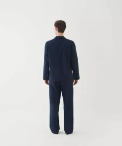 Tekla Poplin Sleep Pants - True Navy Fashion Jewellery