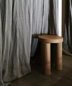 Resident Offset Stool / Side Table Furniture Lighting