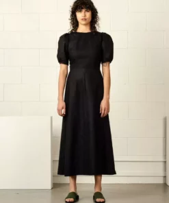 Penny Sage Fashion Jewellery Marianne Dress - Midnight Flower