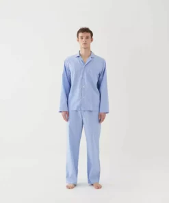 Tekla Dream Gifts For Her Poplin Sleep Shirt - Pin Stripes 9 Tekla Dream Gifts For Her Poplin Sleep Shirt - Pin Stripes