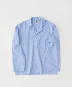 Tekla Dream Gifts For Her Poplin Sleep Shirt - Pin Stripes 12 Tekla Dream Gifts For Her Poplin Sleep Shirt - Pin Stripes