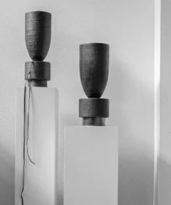 Arno Declercq Home Living Pot Vase With Steel - Black