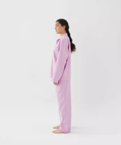 Tekla Poplin Sleep Pants - Purple Pink Fashion Jewellery
