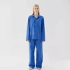 Tekla Poplin Sleep Pants - Royal Blue New Arrivals