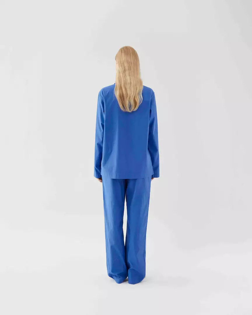 Tekla Poplin Sleep Pants - Royal Blue New Arrivals 2 Tekla Poplin Sleep Pants - Royal Blue New Arrivals