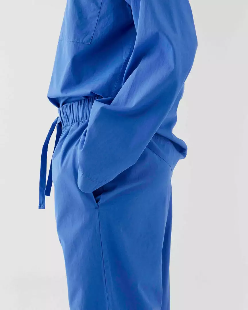 Tekla Poplin Sleep Pants - Royal Blue New Arrivals 3 Tekla Poplin Sleep Pants - Royal Blue New Arrivals
