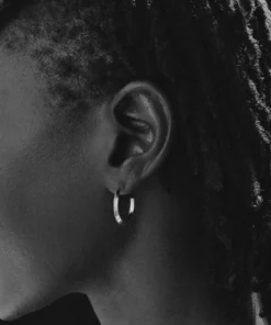 Sophie Buhai Fashion Jewellery Ridge Hoops - Large