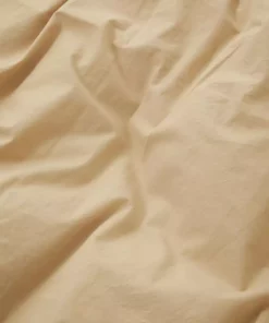 Tekla Cotton Percale Pillowcase - Sand Beige - Pair Home Living