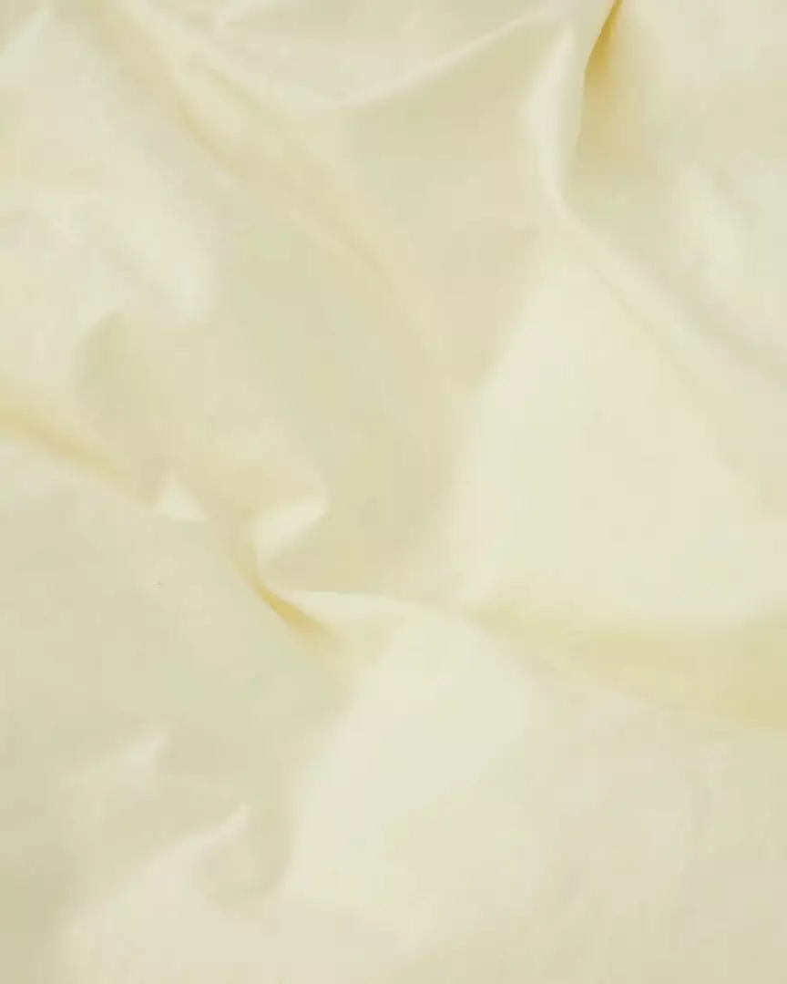 Tekla Home Living Cotton Percale Pillowcase - Sun Bleached Yellow - Pair 2 Tekla Home Living Cotton Percale Pillowcase - Sun Bleached Yellow - Pair