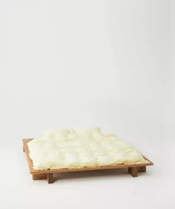 Tekla Home Living Cotton Percale Pillowcase - Sun Bleached Yellow - Pair 5 Tekla Home Living Cotton Percale Pillowcase - Sun Bleached Yellow - Pair